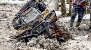 ЗАСАЖИВАЕМ квадроциклы в позднем снегу. Выгуливаю свой CFMOTO 1000