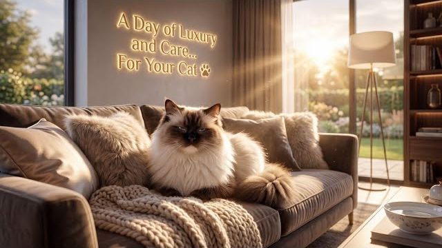 День роскоши и заботы о кошках cat wellness cat spa day#уход за кошками смотреть онлайн