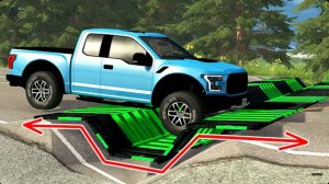 Автомобили против перевёрнутых лежачих полицейских — BeamNG Drive — 🔥 ULTIMATE Edition:
