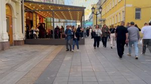 Москва на максимуме 🔥 Вечерняя прогулка по самому красивому центру