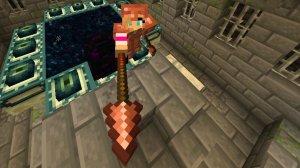 Я прошёл minecraft с медными инструментами |медный челлендж #2