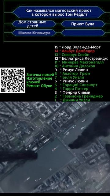 Кто ты в "Гарри Поттер и Принц-полукровка"  вопрос № 14
