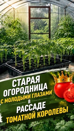 Рассада томатов, о которой вы мечтали! Легко и просто вырасти