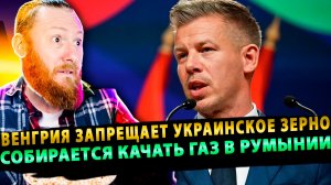 ⚡️ Венгрия запрещает Украинское зерно и собирается качать газ в Румынии!