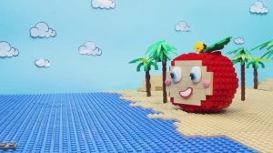Испытание острым раменом и фастфудом в реальной жизни   Lego