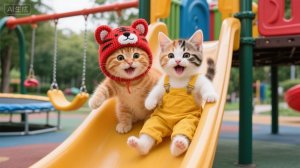 Дождливый день! 🌧️ Когда котята промокли... Любовь бабушки и мамы – лучшее исцеляющее волшебство ❤️