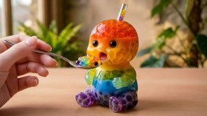 Ты Бы Съел Этого Малыша? 🌈😋 аппетитно едят вкусности. Невероятный опыт 🌙 АСМР. Мультики для детей