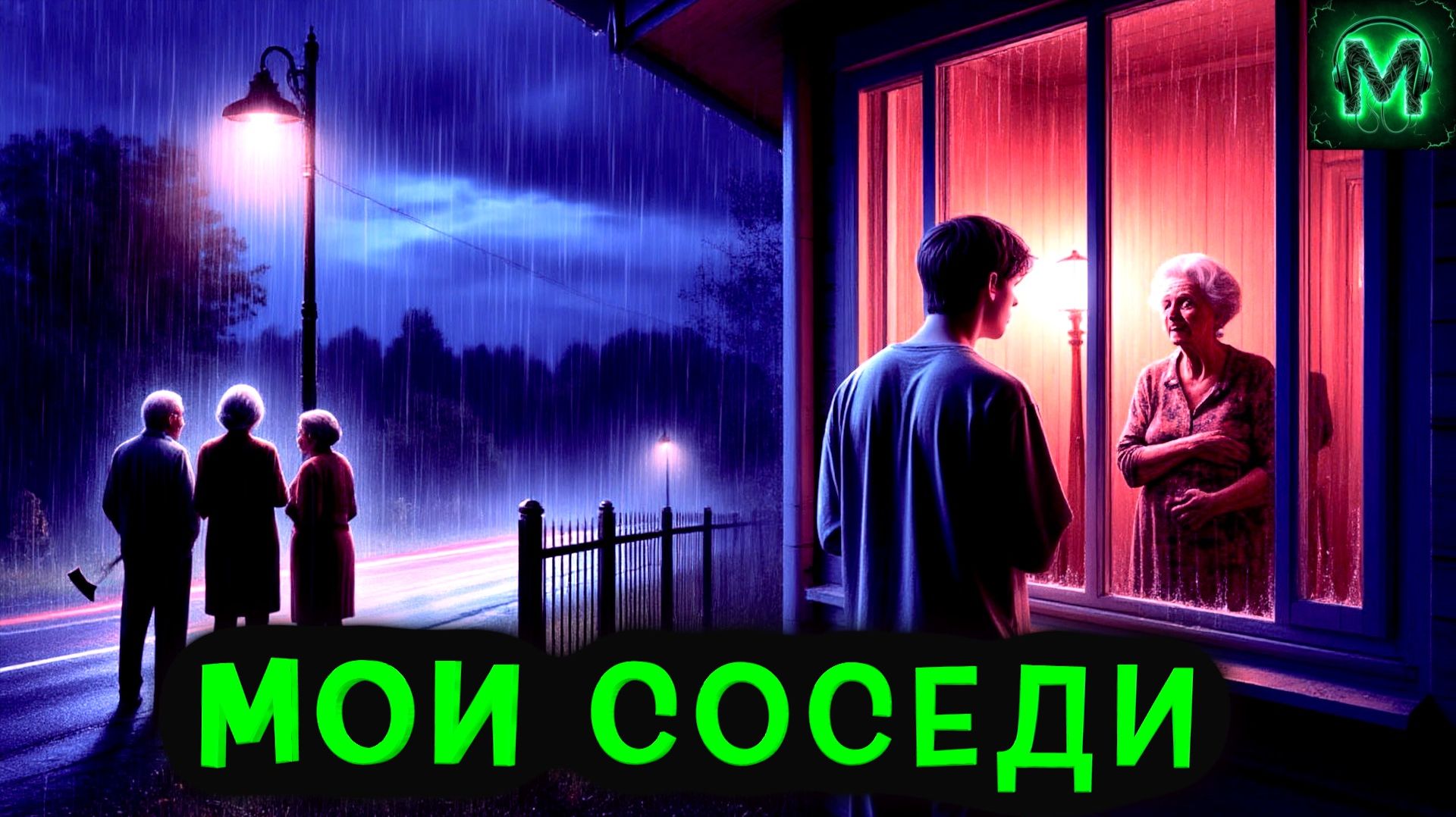 Мои соседи странно себя ведут - Страшные истории на ночь смотреть онлайн