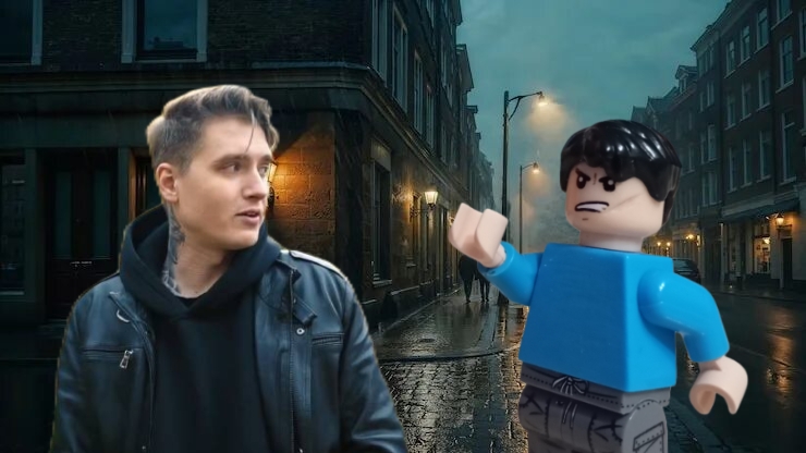 откуда появился лего сериал про маньяка?