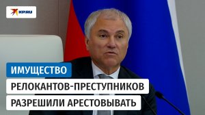 Госдума одобрила арест имущества дискредитирующих армию релокантов