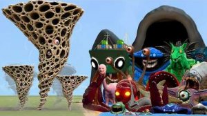 Я сыграл в смертельный бой со всей семьей супермедведей из Garry's Mod