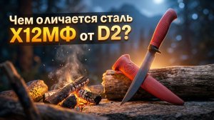 Чем отличается сталь Х12МФ от D2 ?
