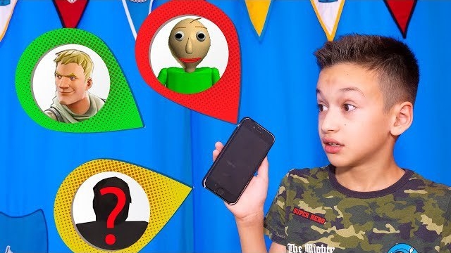Давид и Артур Не ПОДЕЛИЛИ Телефон! Как ПРОЖИТЬ Без BALDI FORTNITE в Реальной Жизни! смотреть онлайн