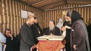 Молитвы к Сирийском шатре на Стопочке - Вознесение Господне