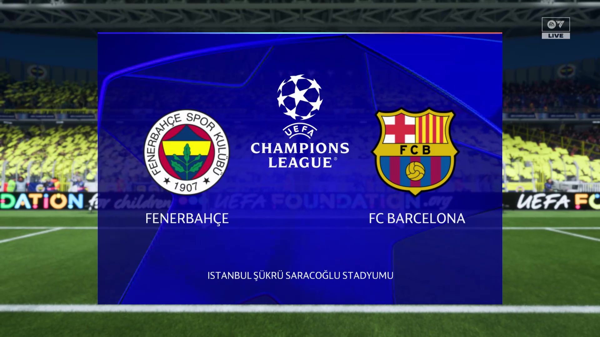 Фенербахче - Барселона Лига Чемпионов Этап Лиги 27_28 игра FC26