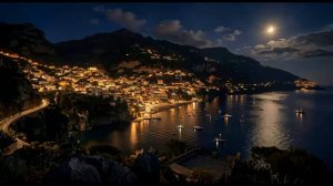 Moonlit Coastal Night  Relaxing Music for Deep Sleep, Meditation & Peaceful Ambience