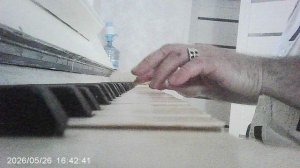 Пианино: мелодия песни «DJ Суперстар» (группа Механика - Краснослободск). Композитор - автор канала.