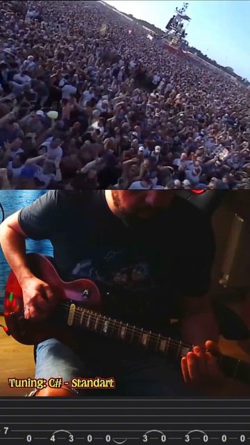 Limp bizkit - Just like this (guitar tutorial) смотреть онлайн