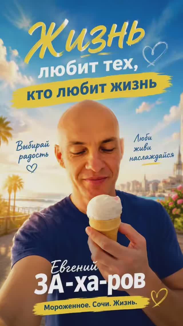 Жизнь любит тех, кто любит жизнь | Евгений ЗА-ха-ров