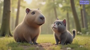 КАПИБАРА И КОТ НЕВЕРОЯТНОЕ ПРИКЛЮЧЕНИЕ Мультфильм