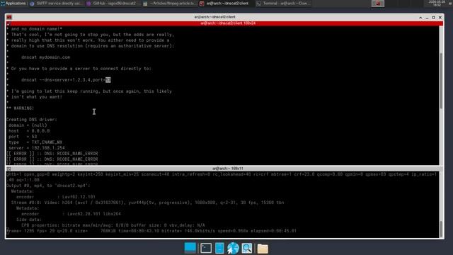 dnscat2 for pentest 53 port смотреть онлайн