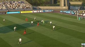 Fifa 17. Вратарь забил.