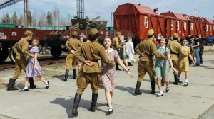 В Сургуте «Эшелон Победы» собрал больше всего зрителей