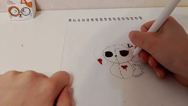 Рисую милый рисунок💕 смотреть онлайн