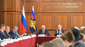 Владимир Колокольцев принял участие в заседании Общественного совета при МВД России нового созыва