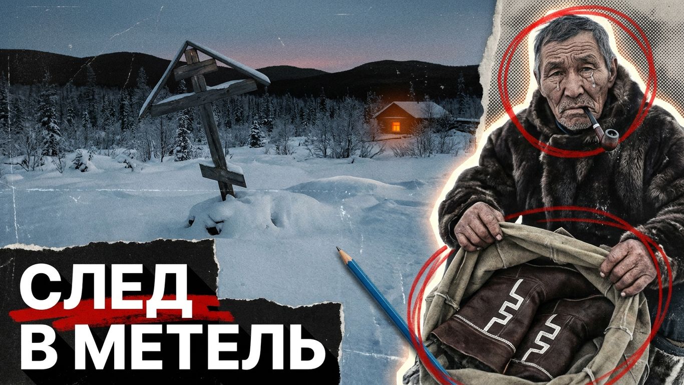 СЛЕД В МЕТЕЛЬ | ТАЕЖНЫЙ детектив/рассказ