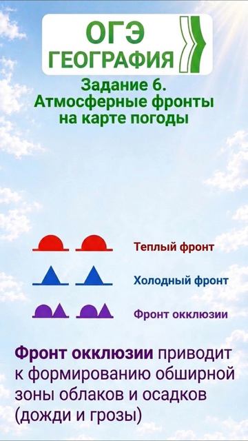 Задания 5, 6 ОГЭ по географии