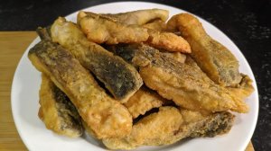 Жарю рыбу без брызг и пригоревшего масла на воде! Хрустящая жареная рыба