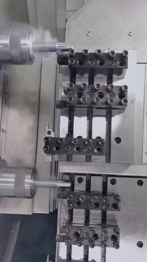 Два шпинделя, две линейки инструментов! 🔥 Мощный ЧПУ для серийного производства