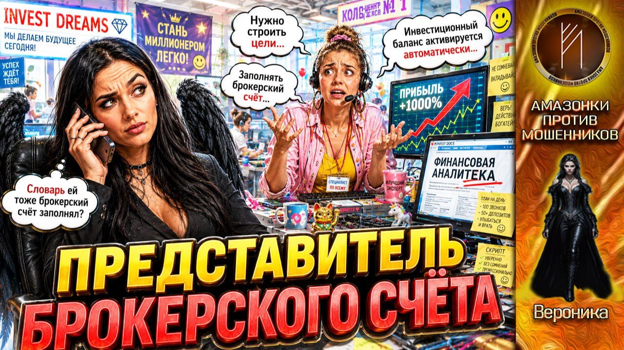 ВЕРОНИКА / Мошенница учила финансы по магнитикам на холодильнике