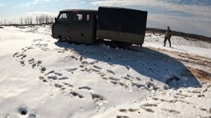 Засадили «БУХАНКУ» в снегу и покопали МОНЕТЫ на урочище! №173