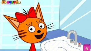 Три кота! Новые серии - Утро! Мультики для детей. Яркие Мультики. Детские мультики смотреть! Игра