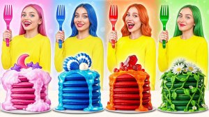 Кулинарный Челлендж с 4 Стихиями Огонь, Вода, Воздух и Земля # Съедобная Битва от Multi DO Girls