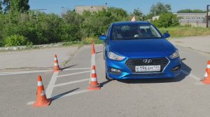 Обучение вождению. Парковка под углом 90 градусов в одиночное место и параллельная парковка