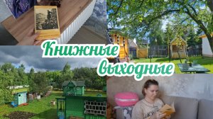КНИЖНЫЕ ВЫХОДНЫЕ | Читаю «Герой нашего времени», перестановка на полках, посадка огорода