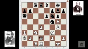 Zuckertort -  Steinitz (7st game of the match) 1886