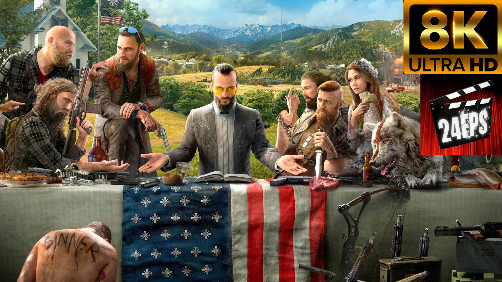 Far Cry 5 (2018) - Все Трейлеры (Улучшенное качества до 8K)