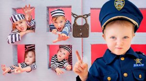 Побег из тюрьмы Five Kids Box Fort + другие детские песни и видео