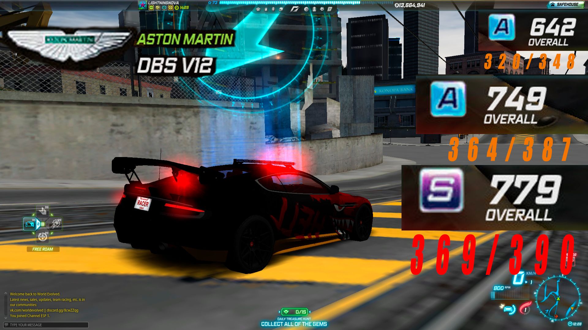 Aston martin DBS V12 Need For Speed World Evolved meovv hands up смотреть онлайн