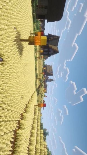 Моя деревня в выживании #майнкрафт #minecraft #рекомендации #майнкрафтвыживание