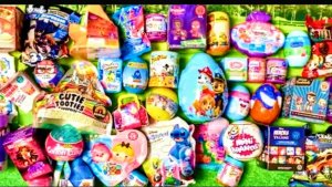 АСМР РАСПАКОВКА чудесных Сюрприз Боксов с игрушками и сквишами👀🥰