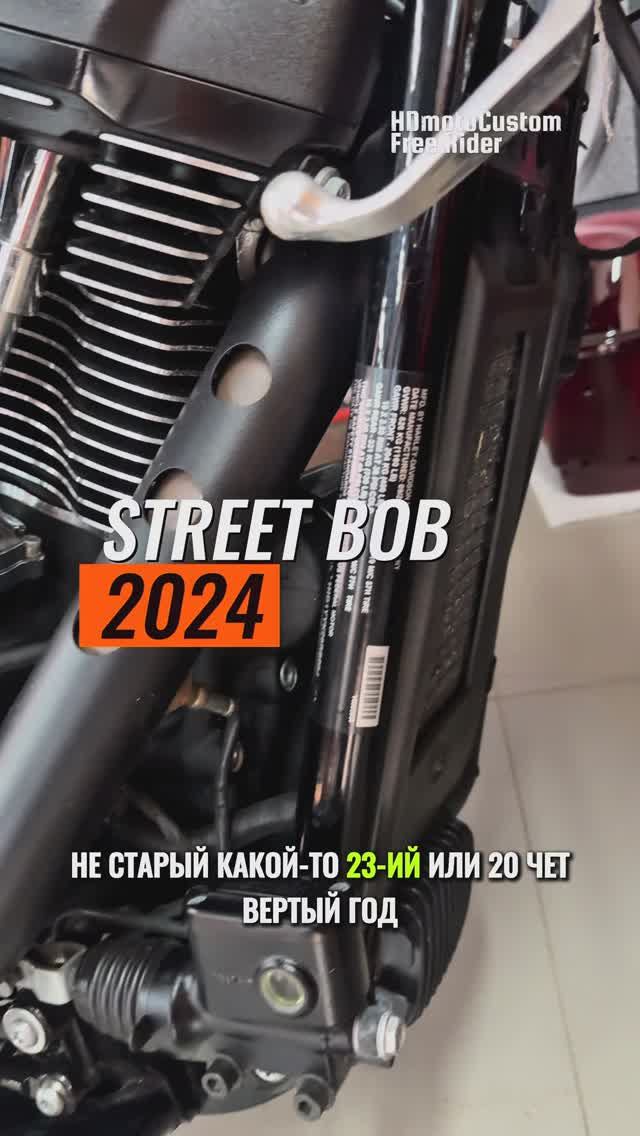 Street Bob 2024: Новый голос с выхлопом Cobra Exhaust - Чистый кайф смотреть онлайн
