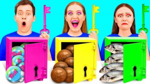 Выбери Правильный Ключ Челлендж # Битвы с Едой от 4Teen Challenge