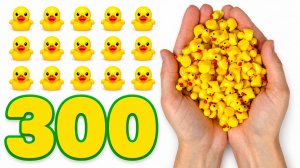 Триста Уточек! Считаем от 1 до 300!