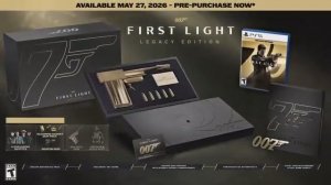 007 Первый свет — трейлер к запуску игр для PS5