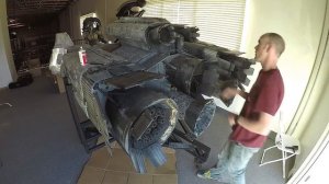 Nostromo Gets Reassembled After It's Move